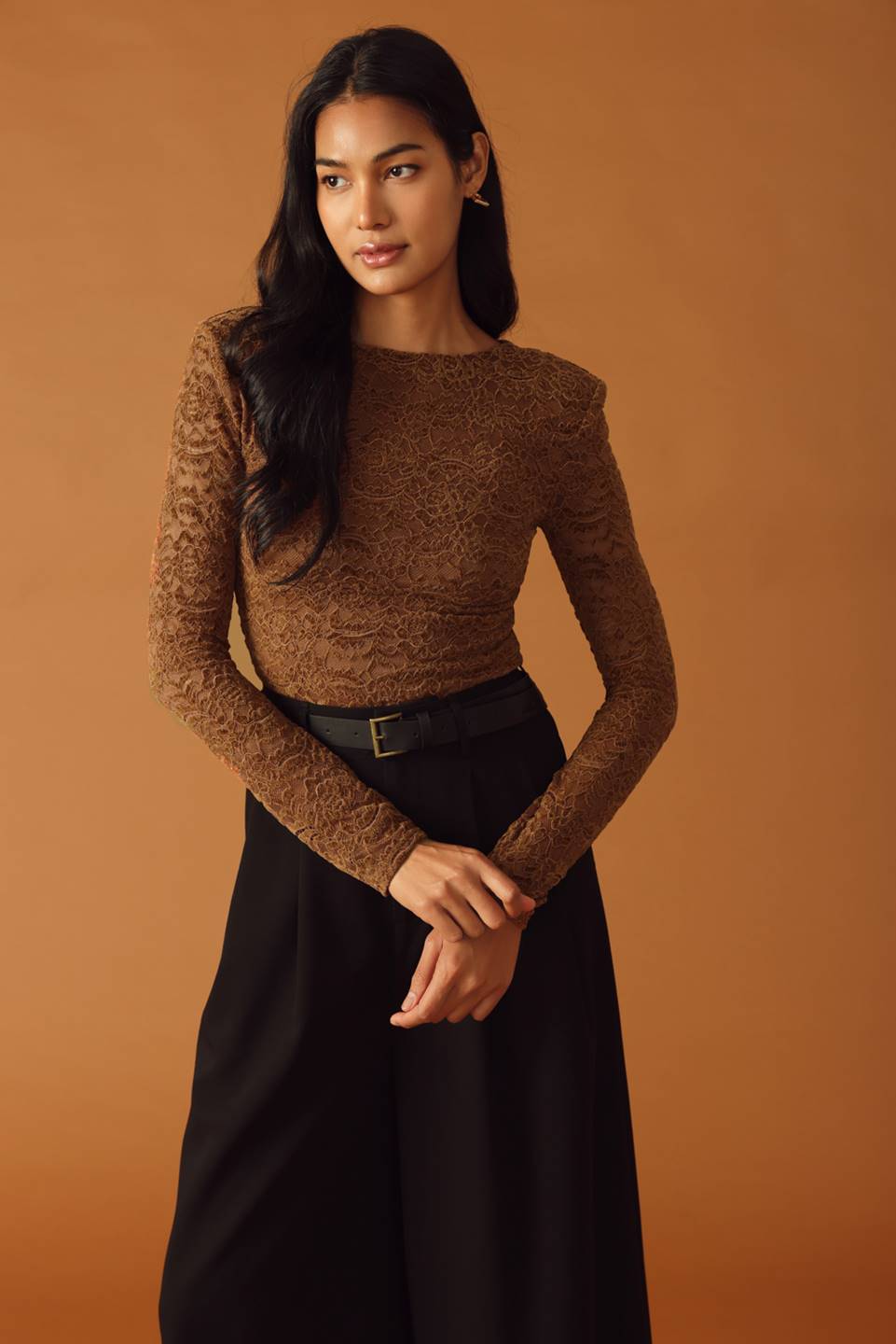 Explore More Collection - NEVER ENOUGH WOVEN LACE BODYSUIT