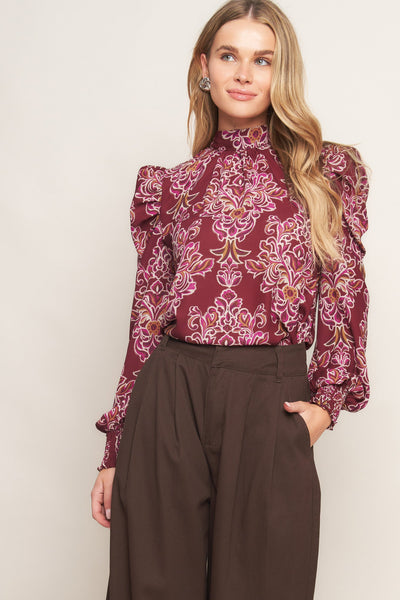 Explore More Collection - FLOATING ON BY WOVEN TOP