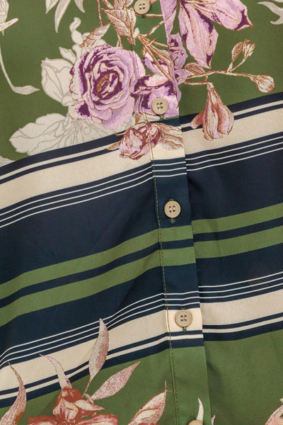 Explore More Collection - GARDEN CLUB  WOVEN TOP