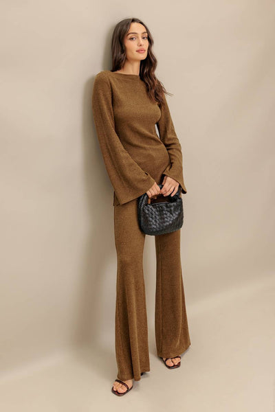 Explore More Collection - FLARE TOUCH SOLID TUNIC TOP