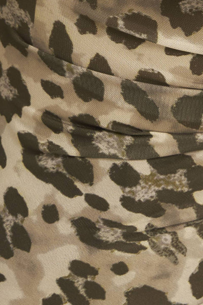 Explore More Collection - LUXE TRACE TAUPE BLACK WOVEN TOP