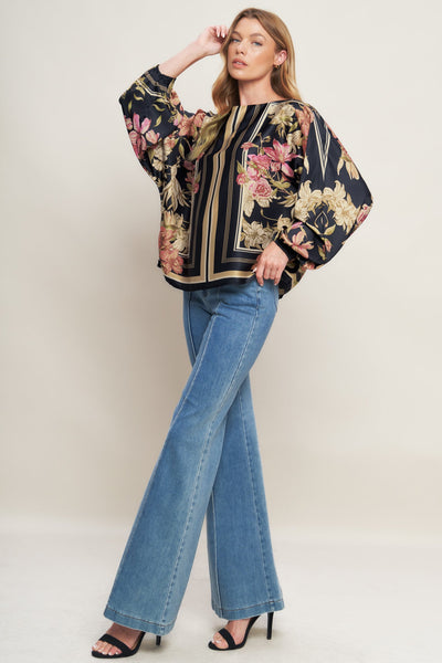 Explore More Collection - ROYAL TAPESTRY WOVEN TOP