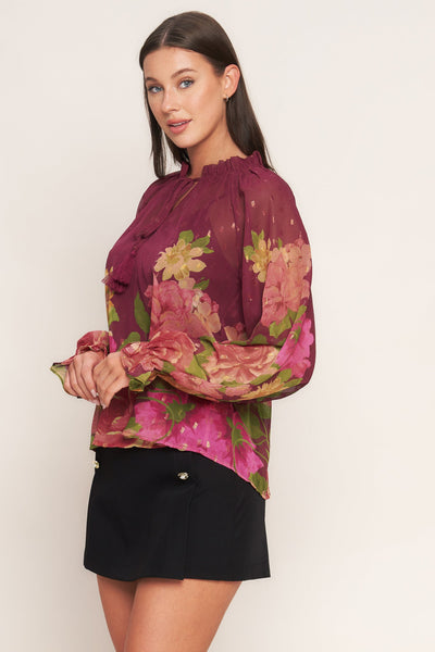 Explore More Collection - FLORA ROMANTICA WOVEN TOP