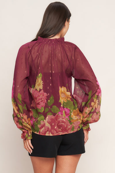 Explore More Collection - FLORA ROMANTICA WOVEN TOP