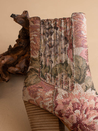 Explore More Collection - The Lydia | Mauve Tapestry Bootie