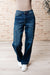 Explore More Collection - Leila High Rise Cargo Straight Jeans