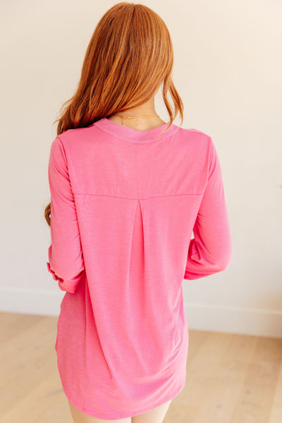 Explore More Collection - Lizzy Top in Magenta