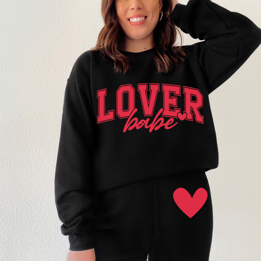 Explore More Collection - Lover Babe Sweat Set