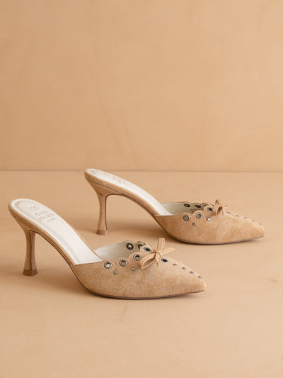 Explore More Collection - The Meridian | Sand Kitten Heel