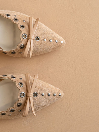 Explore More Collection - The Meridian | Sand Kitten Heel