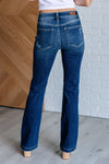 Explore More Collection - Mila Mid Rise Distressed Bootcut Jeans