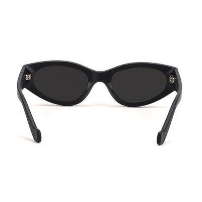 Explore More Collection - Kat x Money Moves - Black Cateye Sunglasses