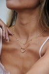 Explore More Collection - Crystal Heart Drop Necklace Set