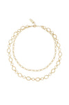 Explore More Collection - Large Links Double Chain Necklace