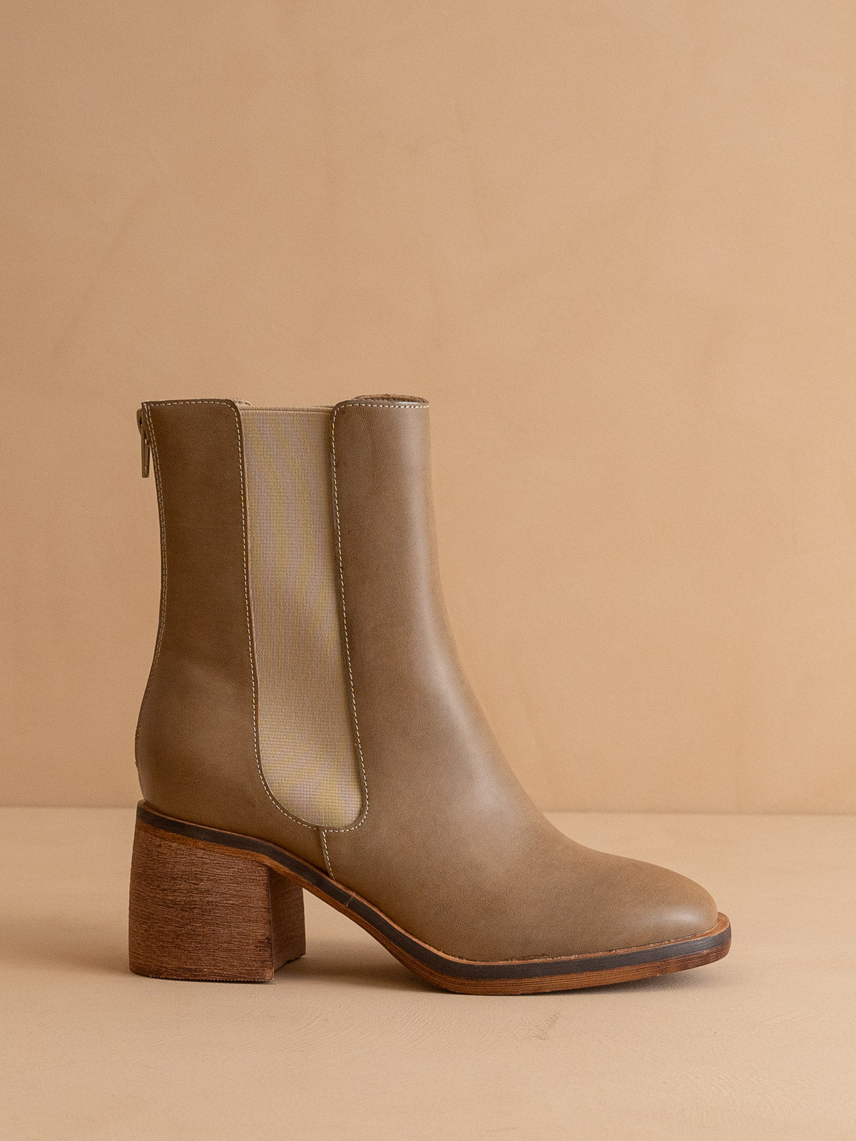 Explore More Collection - The Olivia | Dune Chelsea Heel Boots