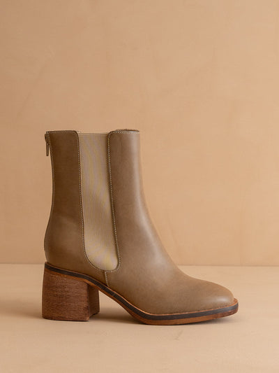 Explore More Collection - The Olivia | Dune Chelsea Heel Boots