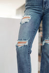 Explore More Collection - O'Hara Destroyed Straight Jeans