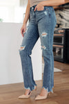 Explore More Collection - O'Hara Destroyed Straight Jeans