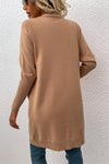 Bridgette -  A Long Sleeve Open Cardigan with Pockets