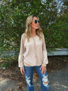 Hot Caramel - Round Long Sleeve Sweatshirt