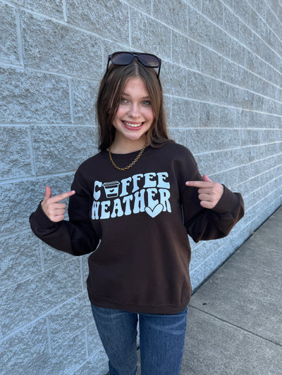Sip - "Coffee Weather" Graphic Sweatshirt