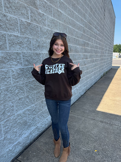 Sip - "Coffee Weather" Graphic Sweatshirt