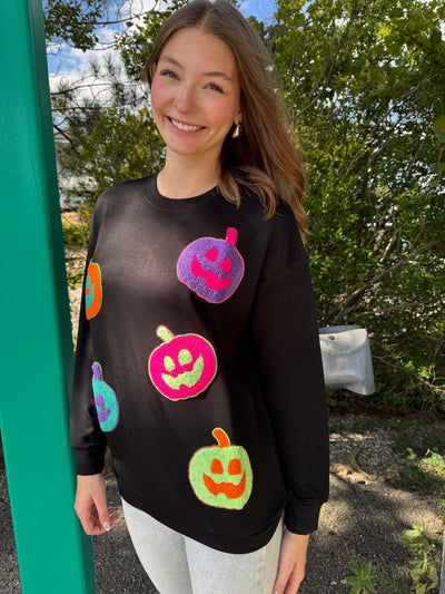 Pop - A Pumpkin Pop Luxe Pullover