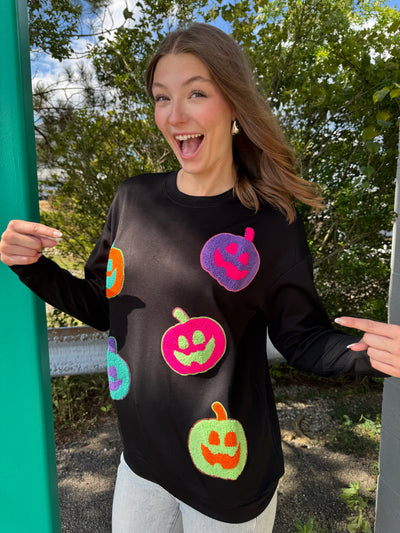 Pop - A Pumpkin Pop Luxe Pullover