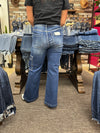 Sal - A Pair of High Rise Wide Cargo Jeans