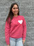 Pocket Heart Sweatshirt - Red