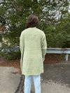 Rowing -  A Two Pocket Open Front Long Sleeve Cardigan