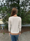 Hyde - A Striped Crew Neck Long Sleeve Pullover Sweater