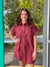 Sassy - A Button Down Collar Dress with Chest & Side Pockets