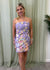Kora - A 3D Floral Lace Strapless Mini Dress
