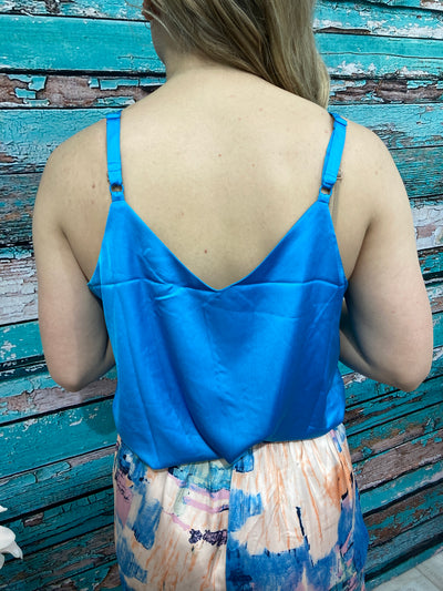 Robin - A Fully Lined Double V Solid Cami