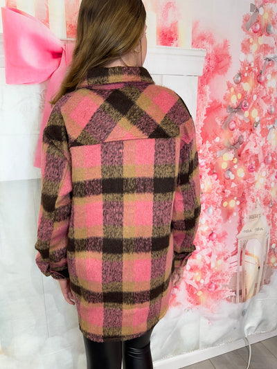 Glo - Plaid Flannel Jacket