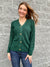 Hemlock - Hunter Green V-Neck Cardigan