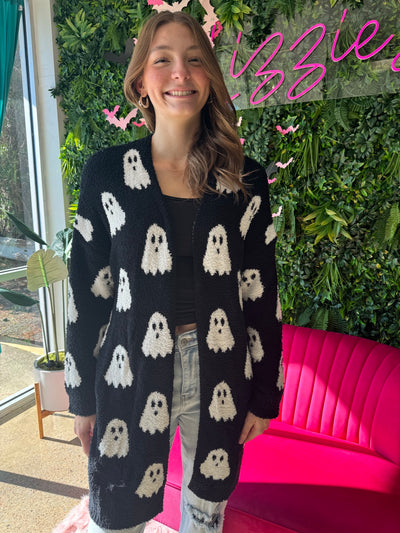 Ghostly - Reversible Ghost Cloud Cardigan