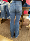 Flynn -  A Pair of Mid Rise Flare Jeans
