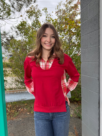 Juniper - A Plaid Pullover