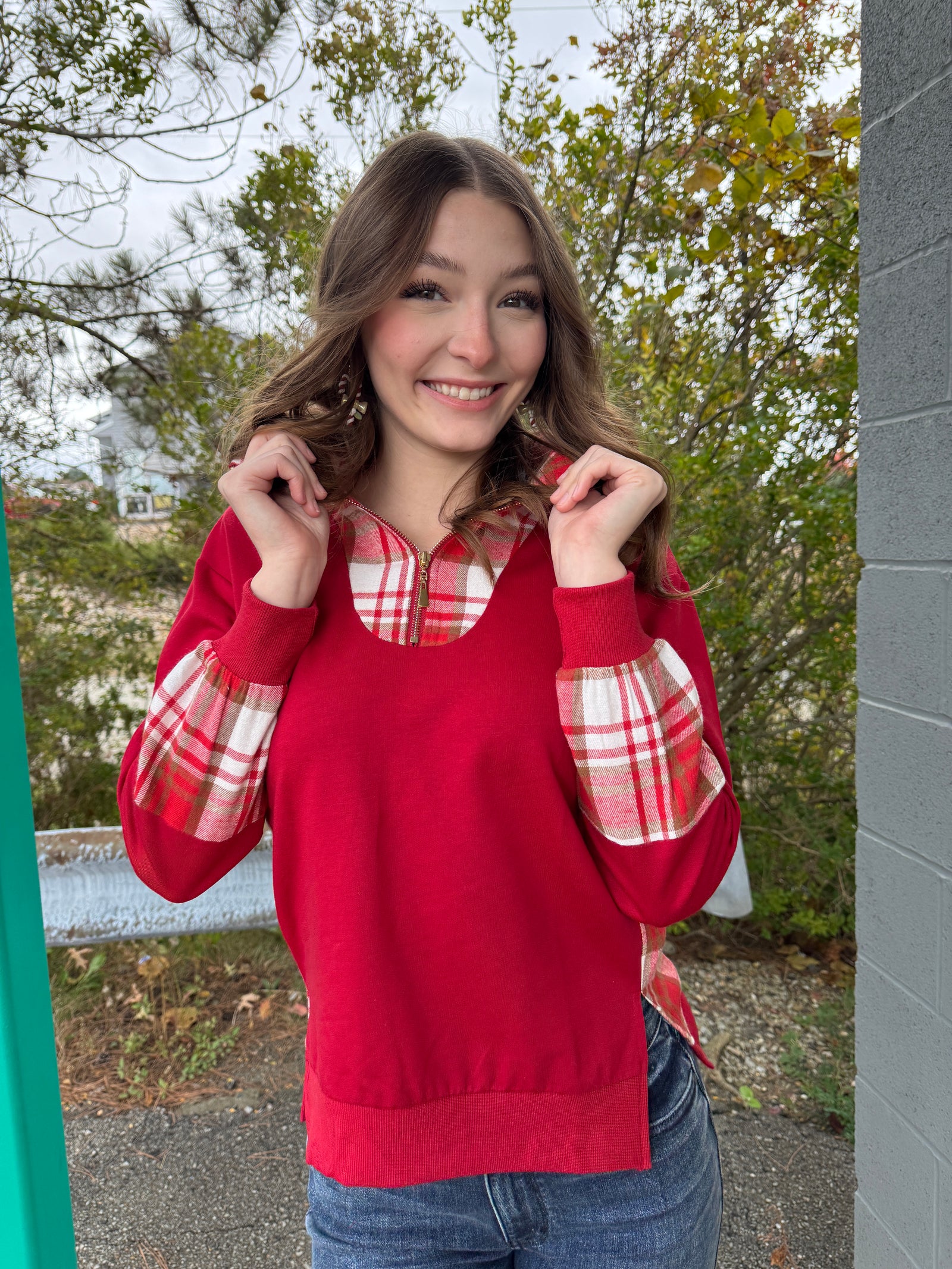 Juniper - A Plaid Pullover