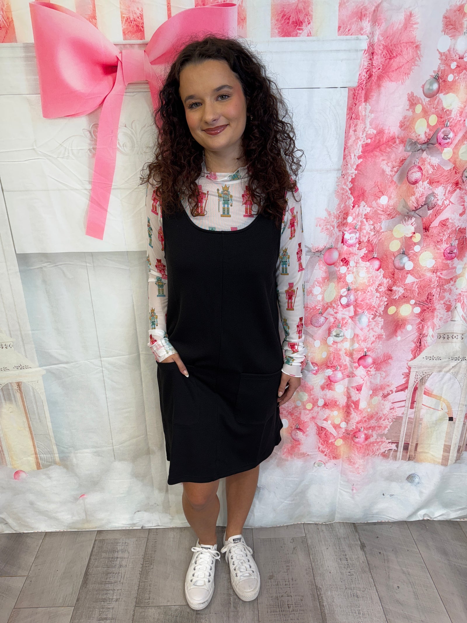 Rory - A Wide Strap Jumper Dress