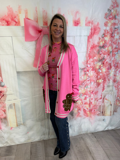 Ginny - The Gingerbread Girl Long Cardigan