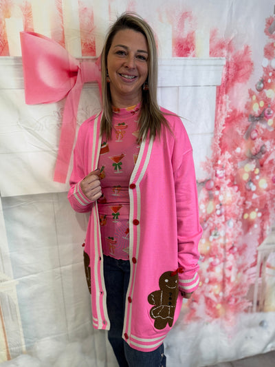 Ginny - The Gingerbread Girl Long Cardigan