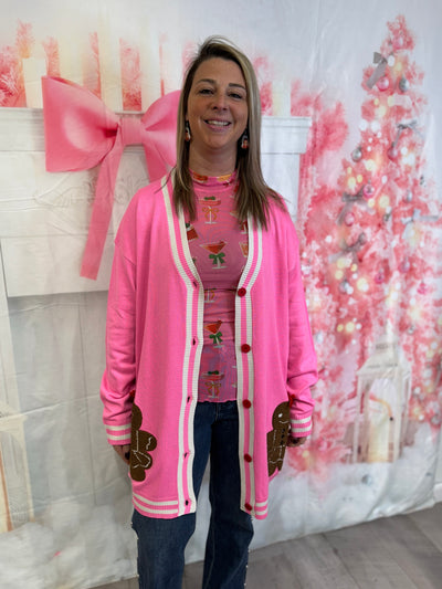 Ginny - The Gingerbread Girl Long Cardigan