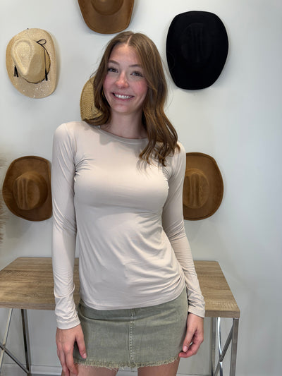 Adria - A Long Sleeve Top