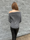 Out and About - Long Sleeve Boat Neck Top