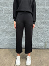 Volleyball - A Woman's High Rise Cropped Straight Leg Pants