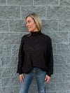 After Hours - Turtleneck Brushed Rib Top