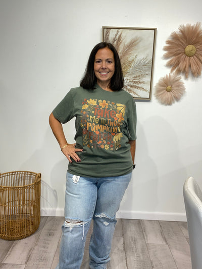 Pumpkin Patch - Graphic Tee "Take Me to the Pumpkin Patch"